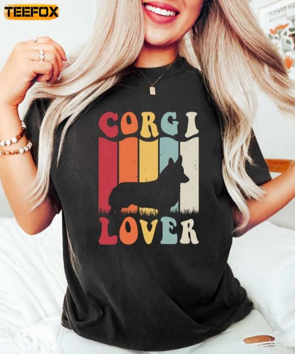 Corgi Lover Adult Short Sleeve T Shirt