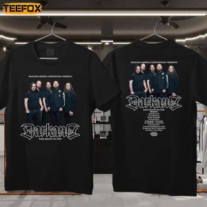 Darkane First Ever South American Tour 2023 Adult Short Sleeve T Shirt