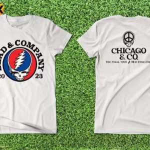 Dead And Company CHICAGO Adult Short Sleeve T Shirt