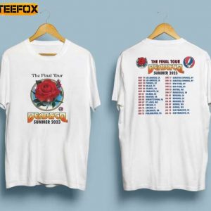 Dead and Company The Final Tour Summer 2023 Adult Short Sleeve T Shirt