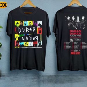 Duran Duran North American Tour The Future Past Tour 2023 Short Sleeve T Shirt