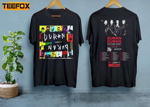 Duran Duran North American Tour The Future Past Tour 2023 Short Sleeve T Shirt