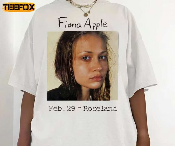 Fiona Apple Feb29 Roseland Adult Short Sleeve T Shirt