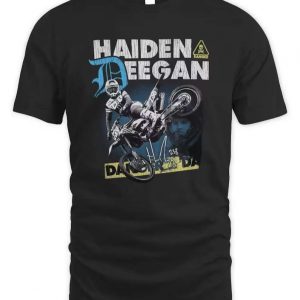Haiden Deegan Caution Adult Short Sleeve T Shirt