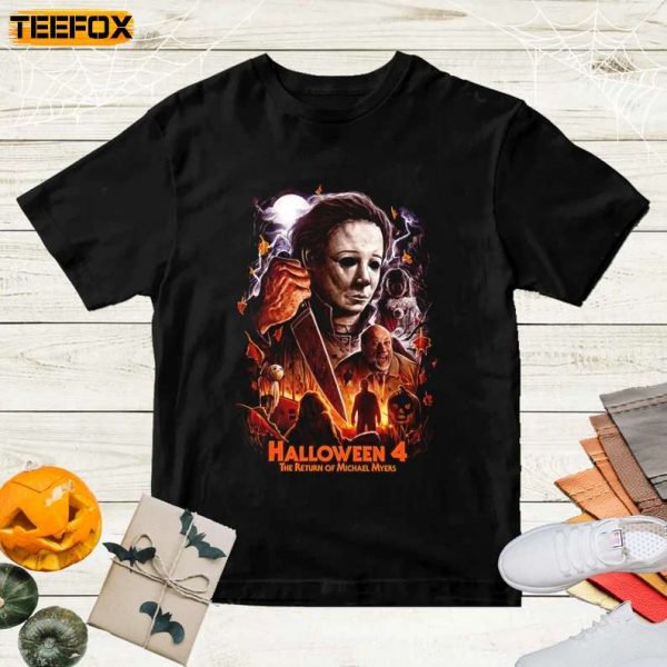 Halloween 4 The Return Of Michael Myers Short Sleeve T Shirt