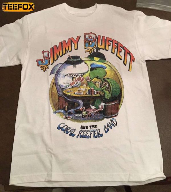 Jimmy Buffett And The Coral Reefer Band Adult Short Sleeve T Shirt