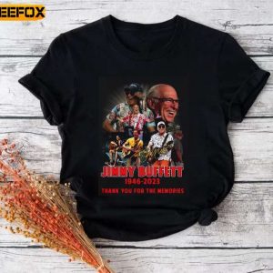 Jimmy Buffett Thanks For The Memories Short Sleeve T Shirt