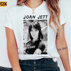 Joan Jett The Runaways Adult Short Sleeve T Shirt