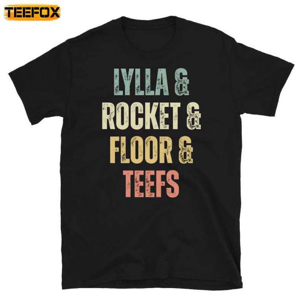 Lylla Rocket Floor Teefs Adult Short Sleeve T Shirt
