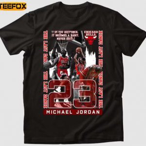 Michael Jordan Chicago Bulls 23 Adult Short Sleeve T Shirt