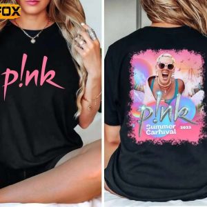 P!nk Summer Carnival 2023 Concert Short Sleeve T Shirt