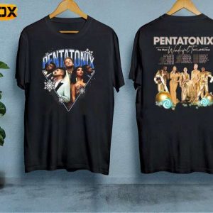 Pentatonix The Most Wonderful Tour Of The Year Tour 2023 Short Sleeve T Shirt
