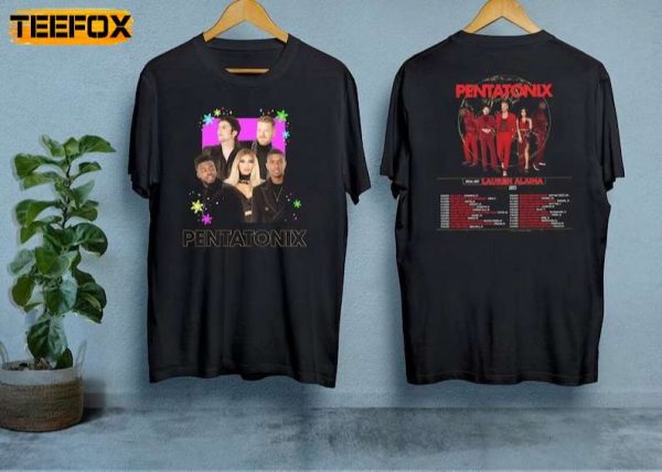 Pentatonix The World Tour 2023 Rock Music Adult Short Sleeve T Shirt