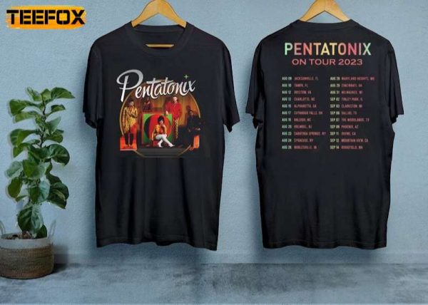 Pentatonix The World Tour 2023 Short Sleeve T Shirt