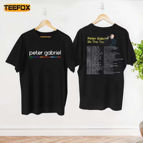 Peter Gabriel i.o The Tour 2023 Short Sleeve T Shirt