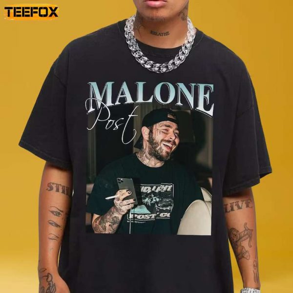 Post Malone Bootleg Rapper Adult Short Sleeve T Shirt