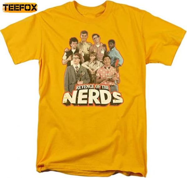 Revenge Of The Nerds Movie Adult Short Sleeve T Shirt