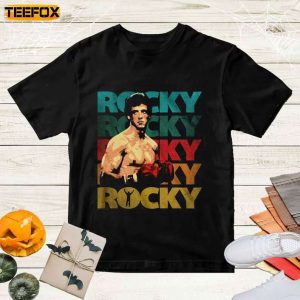 Rocky Logo Rocky Balboa Short Sleeve T Shirt