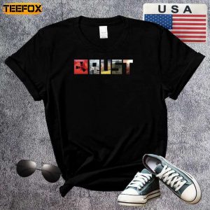 Rust Game Logo Adult Short Sleeve T Shirt