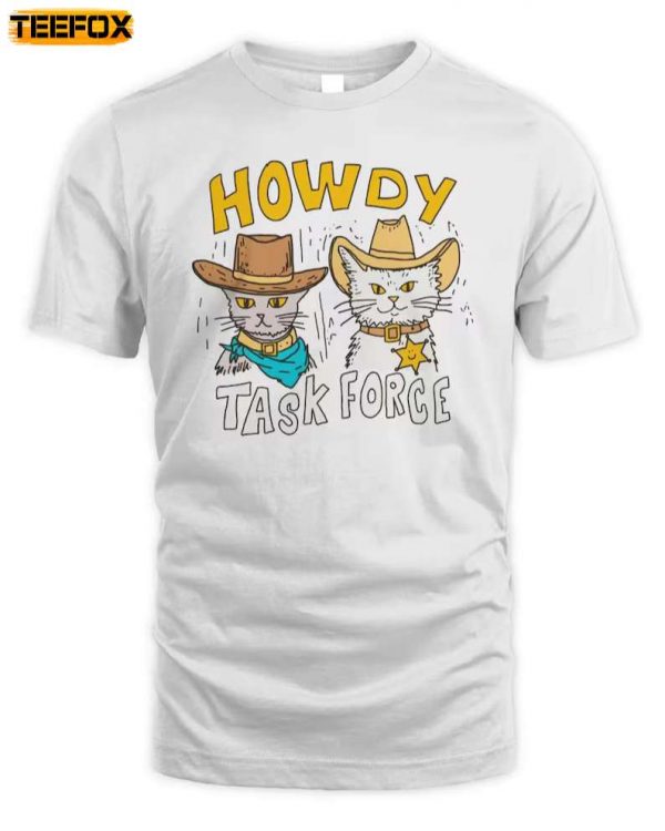 Ryan Trahan Howdy Task Force Adult Short Sleeve T Shirt