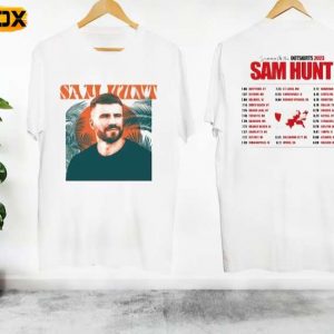 Sam Hunt Summer On The Outskirts Tour Adult Short Sleeve T Shirt