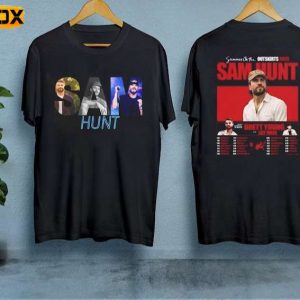 Sam Hunt Tour Dates 2023 Adult Short Sleeve T Shirt