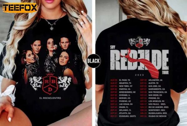 Soy Rebelde Tour 2023 Short Sleeve T Shirt