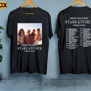 Starcatcher Tour 2023 Greta Van Fleet Short Sleeve T Shirt