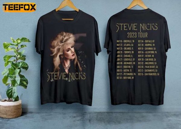 Stevie Nicks 2023 Adult Short Sleeve T Shirt