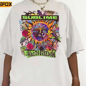 Sublime 40 Oz To Freedom 30th Anniversary Adult Short Sleeve T Shirt