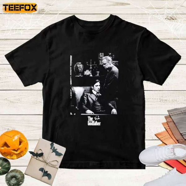 The Godfather Gangster Movie Adult Short Sleeve T Shirt