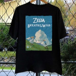 The Legend of Zelda Breath of the Wild Adult Short Sleeve T Shirt