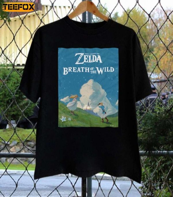 The Legend of Zelda Breath of the Wild Adult Short Sleeve T Shirt