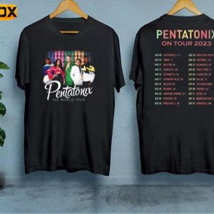 The World Tour Pentatonix 2023 Short Sleeve T Shirt