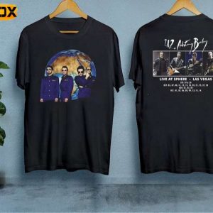 U2 Band Tour 2023 Adult Short Sleeve T Shirt