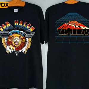 Van Halen Live Diver Down Tour 1982 Adult Short Sleeve T Shirt