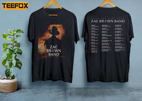 Zac Brown Band 2023 Adult Short Sleeve T Shirt