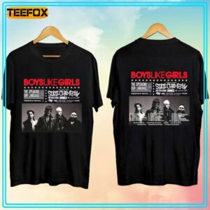 Boys Like Girls The Speaking Our Language Tour 2023 Concert Dates T Shirt