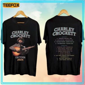 Charley Crockett On Tour 2024 Concert Dates T Shirt