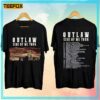 Chris Janson Outlaw Side Of Me Tour 2023 Concert Dates T Shirt