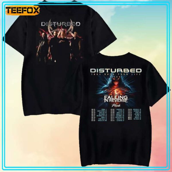 Disturbed Take Back Your Life Tour 2024 T Shirt