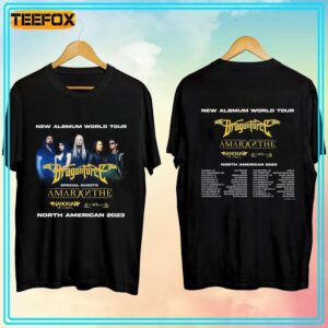 DragonForce New Album Tour 2023 Concert Dates T Shirt