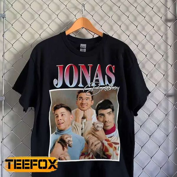 Jonas Brothers Music Tour Adult Short Sleeve T Shirt