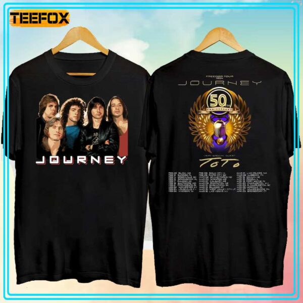 Journey Freedom Tour 2024 Journey With Toto Concert Dates 2024 T Shirt