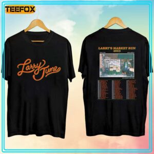 Larrys Market Run World Tour 2023 Concert Dates T Shirt