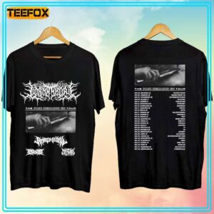 Lorna Shore The Pain Remains Tour 2023 Concert Dates T Shirt