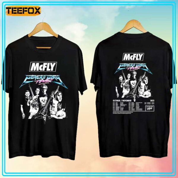 McFly Power to Play Tour 2023 Concert Dates T Shirt