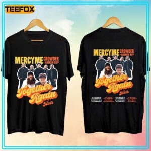 MercyMe Together Again Tour 2023 Concert Dates T Shirt