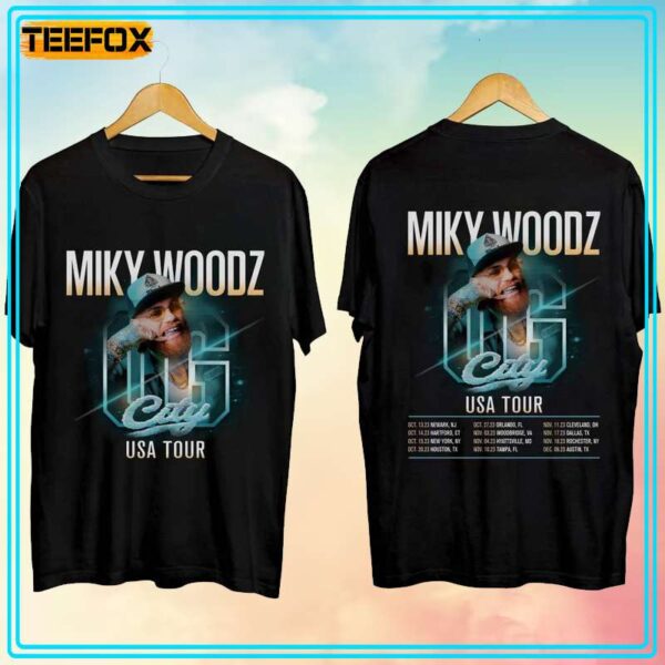 Miky Woodz OG City Tour 2023 Concert Dates T Shirt