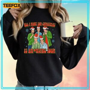 Nsync All I Want For Christmas Is An NSYNC Tour T Shirt